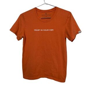 High End WRLDINVSN Streetwear Orange Trust In Your Vsn Vision Men’s S MINTY